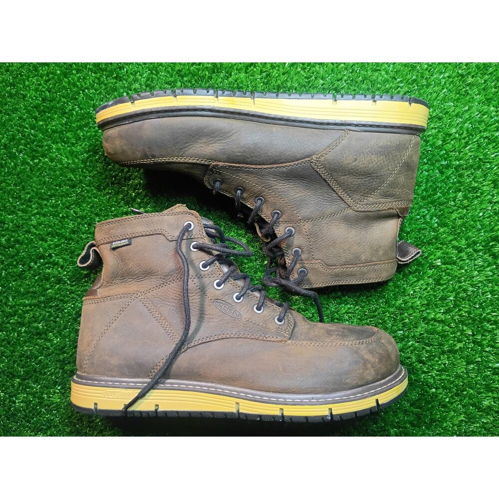 Rugged KEEN Utility San Jose 6" Waterproof Work Boots 11.5